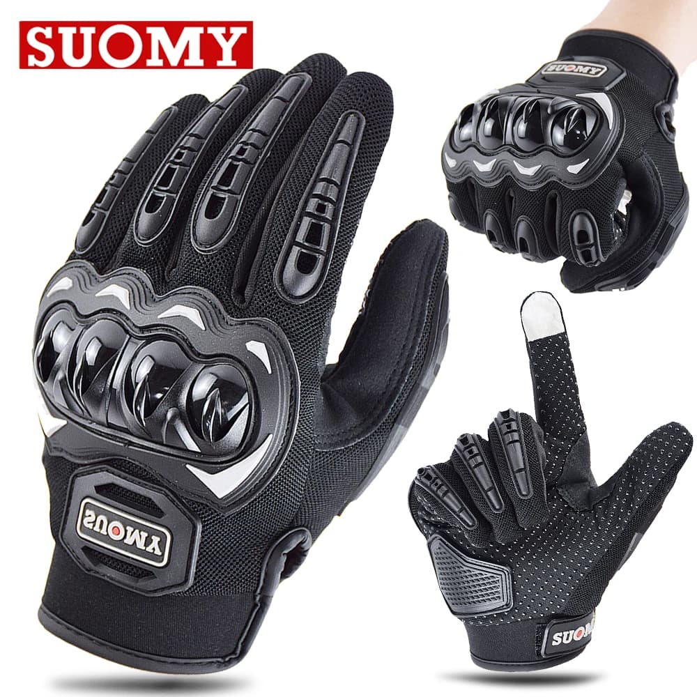 Brand New Suomy Motorcycle Gloves in Summer Network Man Woman Motorcycle Gloves Breathable motocross gloves for racing motorcycle Touch screen gloves