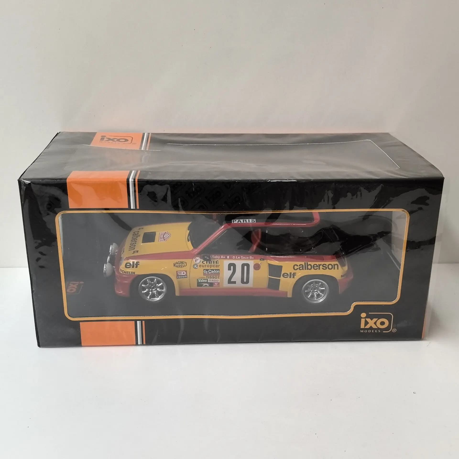 Difetti sulla superficie della vernice Diecast IXO Scala 1/18 RENAULT 5 TURBO # Modellino Auto in Lega X7 del 1981