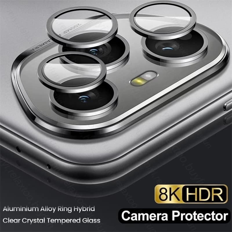 Honor400Pro Metal Ring Camera Protector Cap For Honor 400 Pro 5G 9D Tempered Glass Lens Film Honor400 Honar Honer 400Pro Global