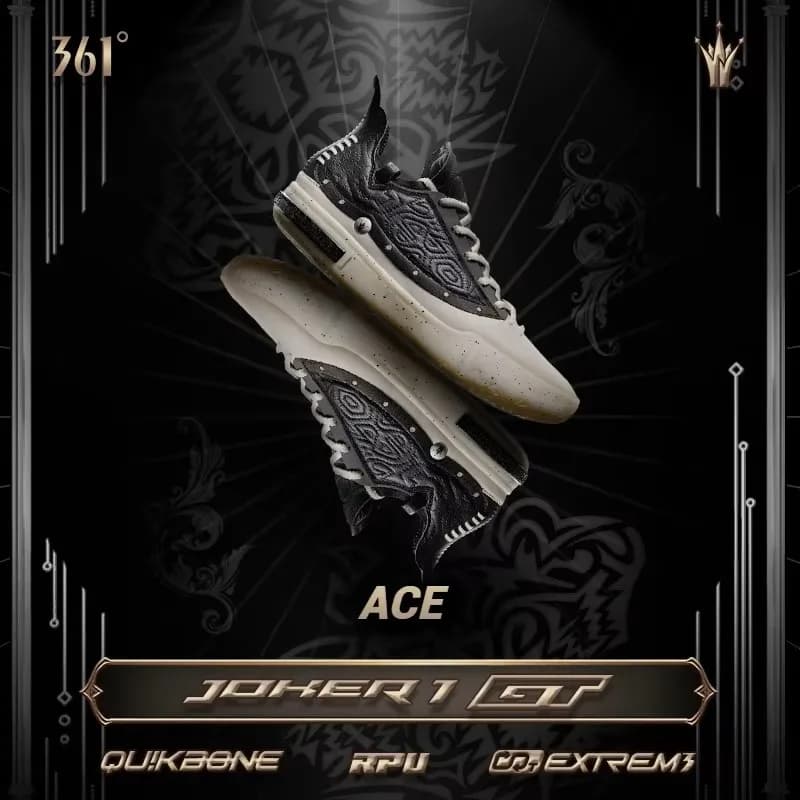 361 gradi Joker 1 GT scarpe da basket da uomo nuove scarpe da ginnastica maschili traspiranti ammortizzanti antiscivolo resistenti all'usura 672511103