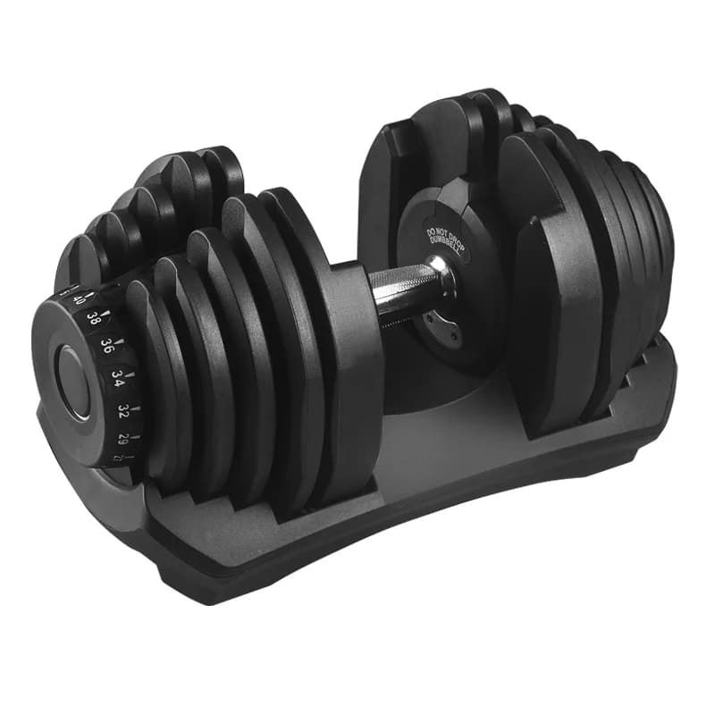 Free Weight Gym Dumbbell Set Quick Adjustable Training Equipment for Home Exercise Strength Core Gear 28kg