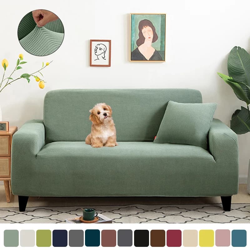 Maize Velvet Elasticized Cover, Anti-dust Anti-dust and Anti-scratch coating for domestic animals, Furniture protection, 1/2/3/4 Posts