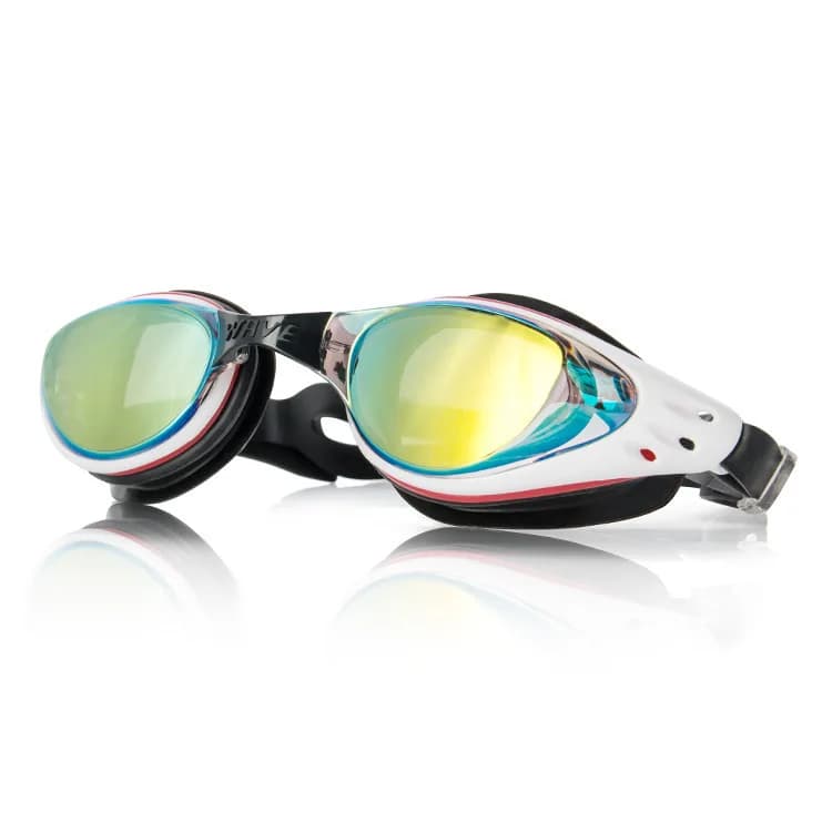 Professional Swimming Eyelets from Race, Mirrors, Anti-fog, UV Protection, Hydrodynamic Mounting for Competitive Swimming and Training