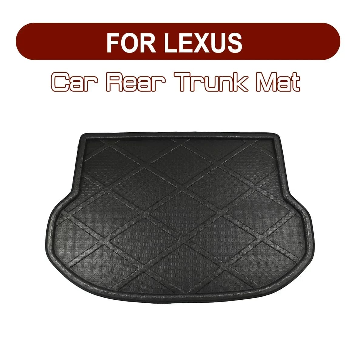 PER LEXUS ES GS LS IS RX CT200 NX Auto Baule Posteriore Boot Zerbino Tappetini Tappeto Anti Fango Cargo Impermeabile