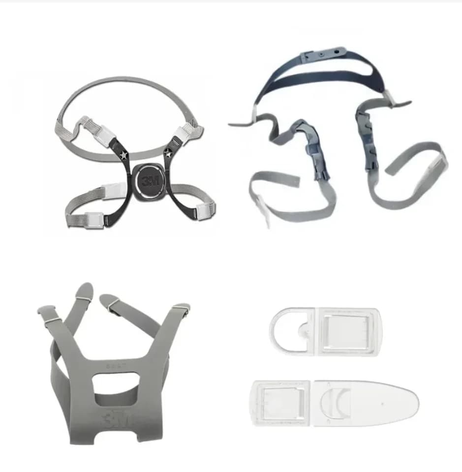For Antigas Mask 6200/7502/6800, Chemical Breather, Head Buckle 6281, Head Set 7581, Replaceable Parts