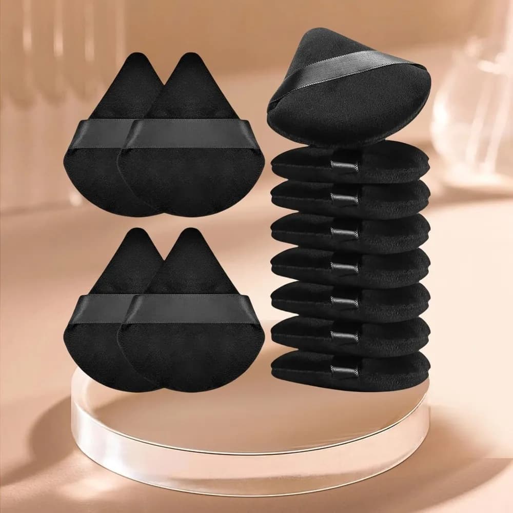 Set di Spugnette Triangolari Morbide per Fondotinta Liquido, Strumento Beauty Blender per il Trucco