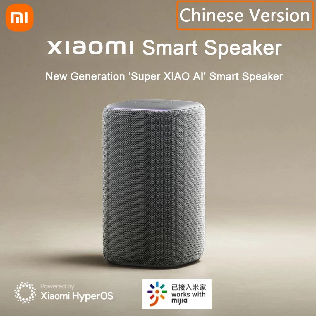 Original Smart Speaker Xiaomi Bluetooth5.3 AI Super Xiaoai Intelligence Sound Control Mesh2.0 WiFi 2.4/5GHz for APP Mihome