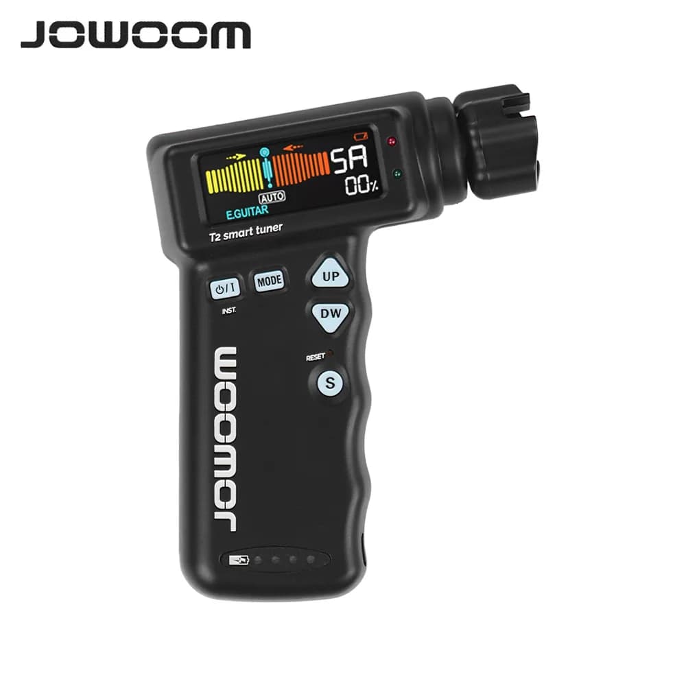 JOWOOM T2 Smart Guitar Locker Peg String Winder for Guitar Ukulele Shaded Clutch Rechargeable Built-in
