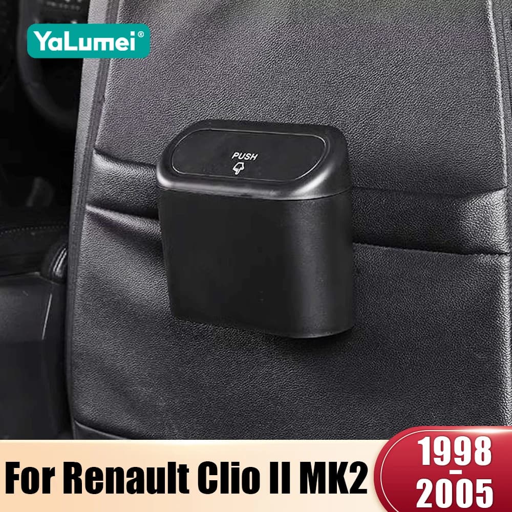 Per Renault Clio II 2 MK2 1998 1999 2000 2001 2002 2003 2004 2005 Appeso Auto Pattumiera Bidone della Spazzatura Articoli Vari Bin Tasca