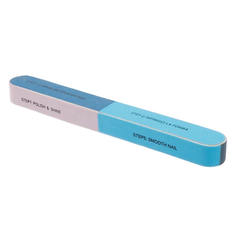 1Pcs Nail Buffer Sponge Block Buffing Nail File Manicure 7Sided Nail Art Tools