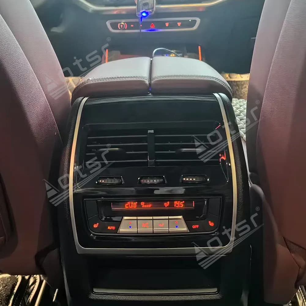 Per BMW X5/X6/X7 2019-2024 Pannello di controllo aria condizionata posteriore Dsiplay Modulo intelligente Accessori auto Nuovo aggiornamento