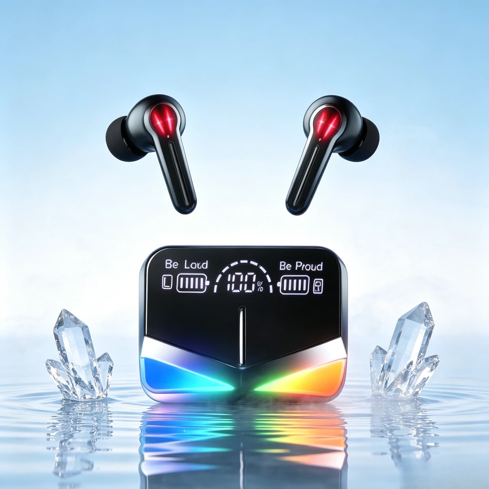 M28 Bluetooth headset wireless headset smart touch headset waterproof noise reduction headset