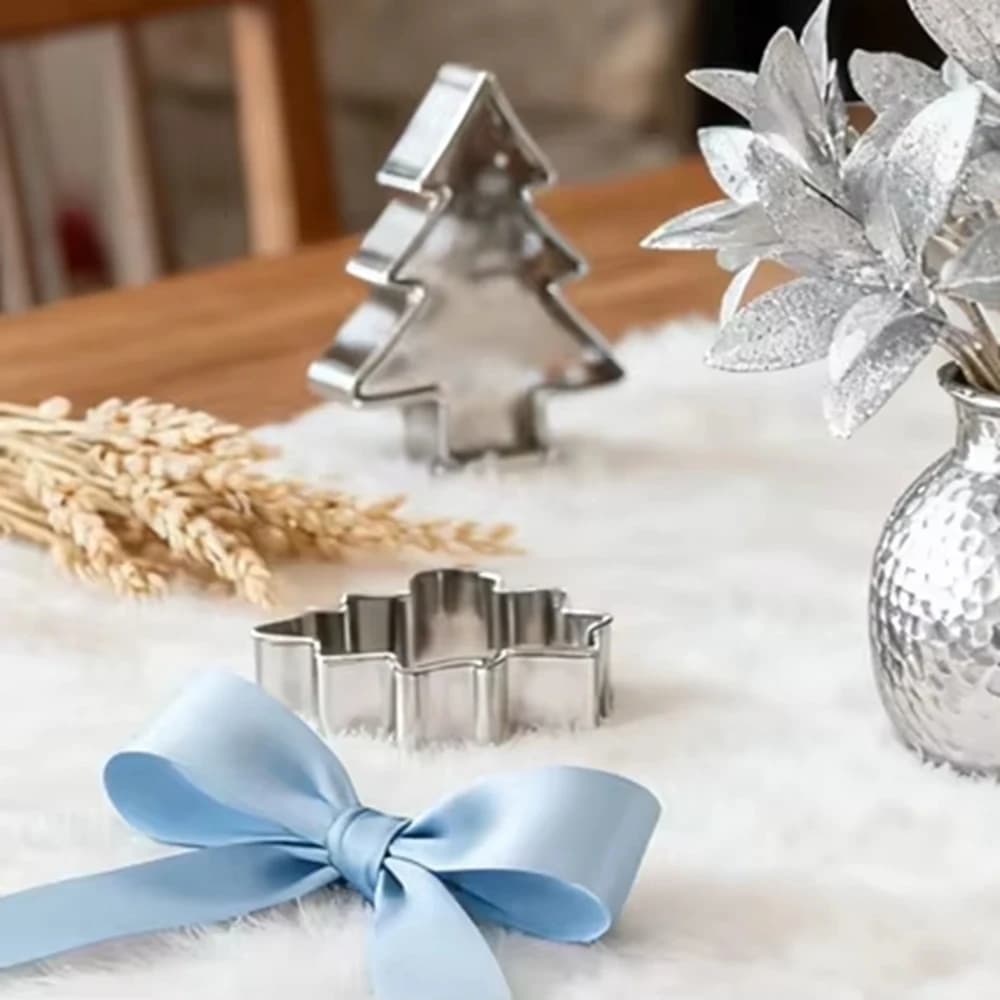 5/10pcs Artificial Flowers Plants Golden Pines Home Room Christmas Tree Wedding Wreath Decor Bridal Accessory Diy Gift Box Prop