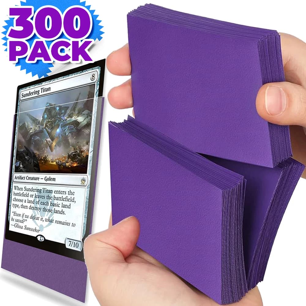 100/300 Pz Copertine Per Carte 66x91mm Opaco Formato Standard Smerigliato Maniche Per Carte Protezione per Tarocchi Scudo Giochi Da Tavolo PKM TCG Trading