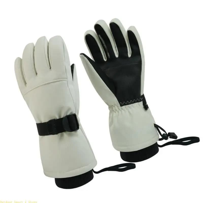A0KA Pack of 2 non-slip thermal gloves Multipurpose winter gloves Breathable gloves