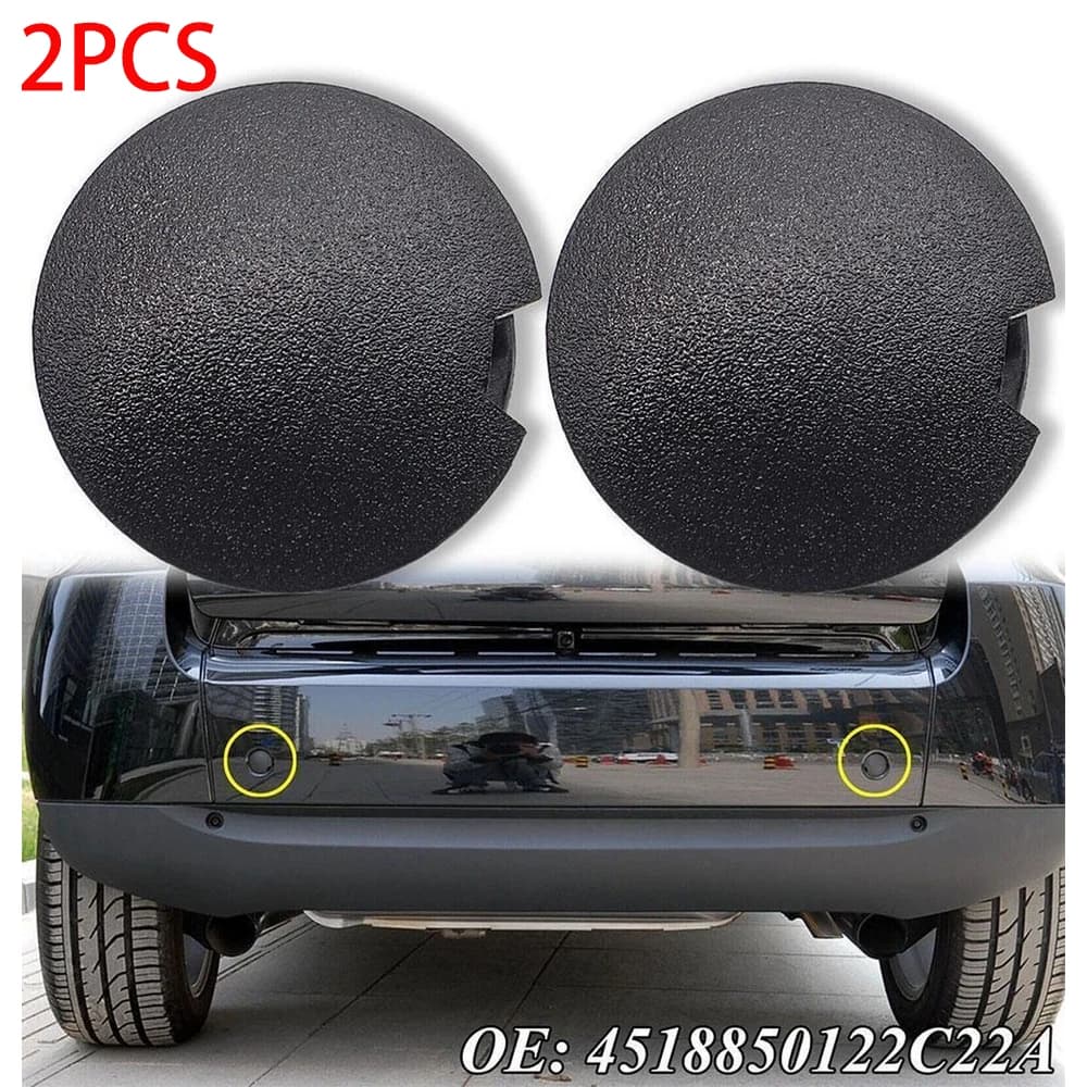 Auto Front bumper Back Train Hook Eye Cover Spine For Smart Fortwo W451 2007-2014 A4518150122 4518850122C22A