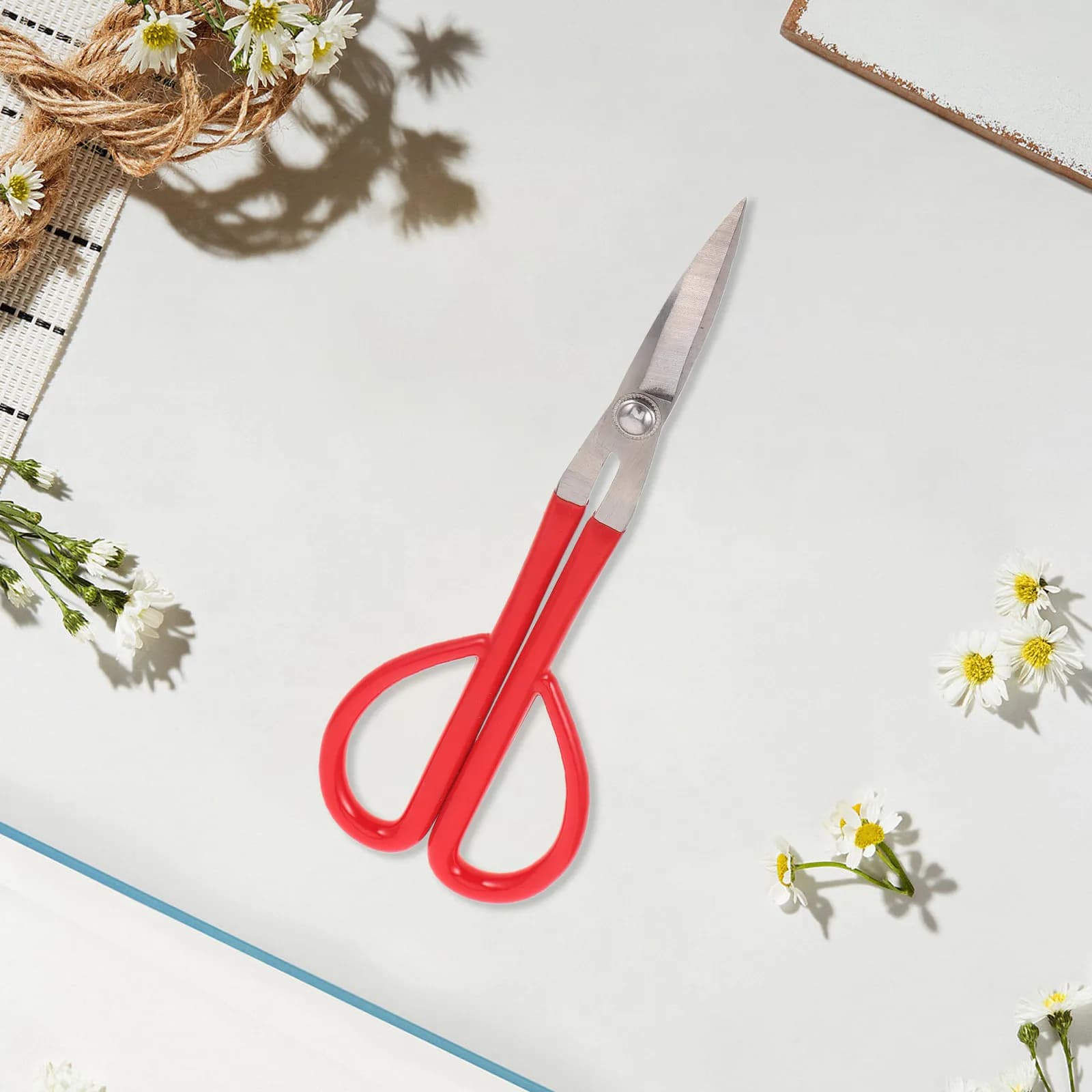 Forbici Leggere in Acciaio Inossidabile per Potatura Bonsai, Cesoie da Giardino Ergonomiche per Potatura Rami, Strumento per la Cura dei Bonsai