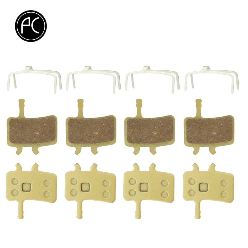 PCycling 4 Pairs High Quality Metallic Mountain Bicycle Disc Brake Pads For Sram Avid BB7 Juicy 3/5/7 MTB Hydraulic Brake Pad