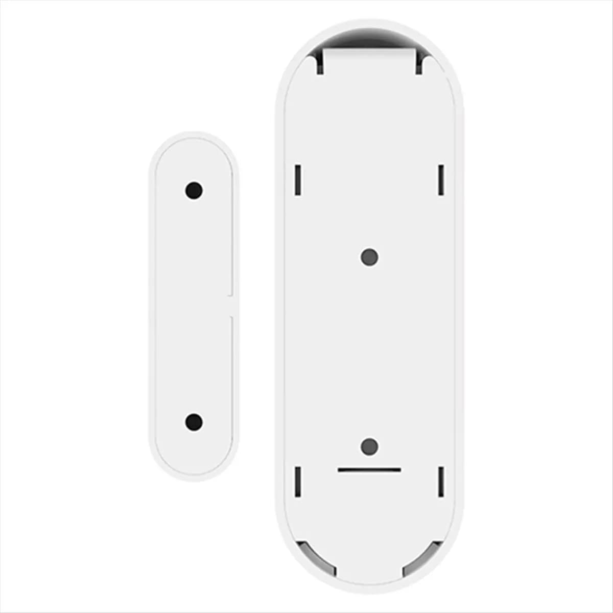 INABEZ 2 Pezzi Sensore Allarme Porta/Finestra Tuya Matter Thread, Rilevatore Wireless Smart Home Compatibile con HomeKit Alexa Google Home