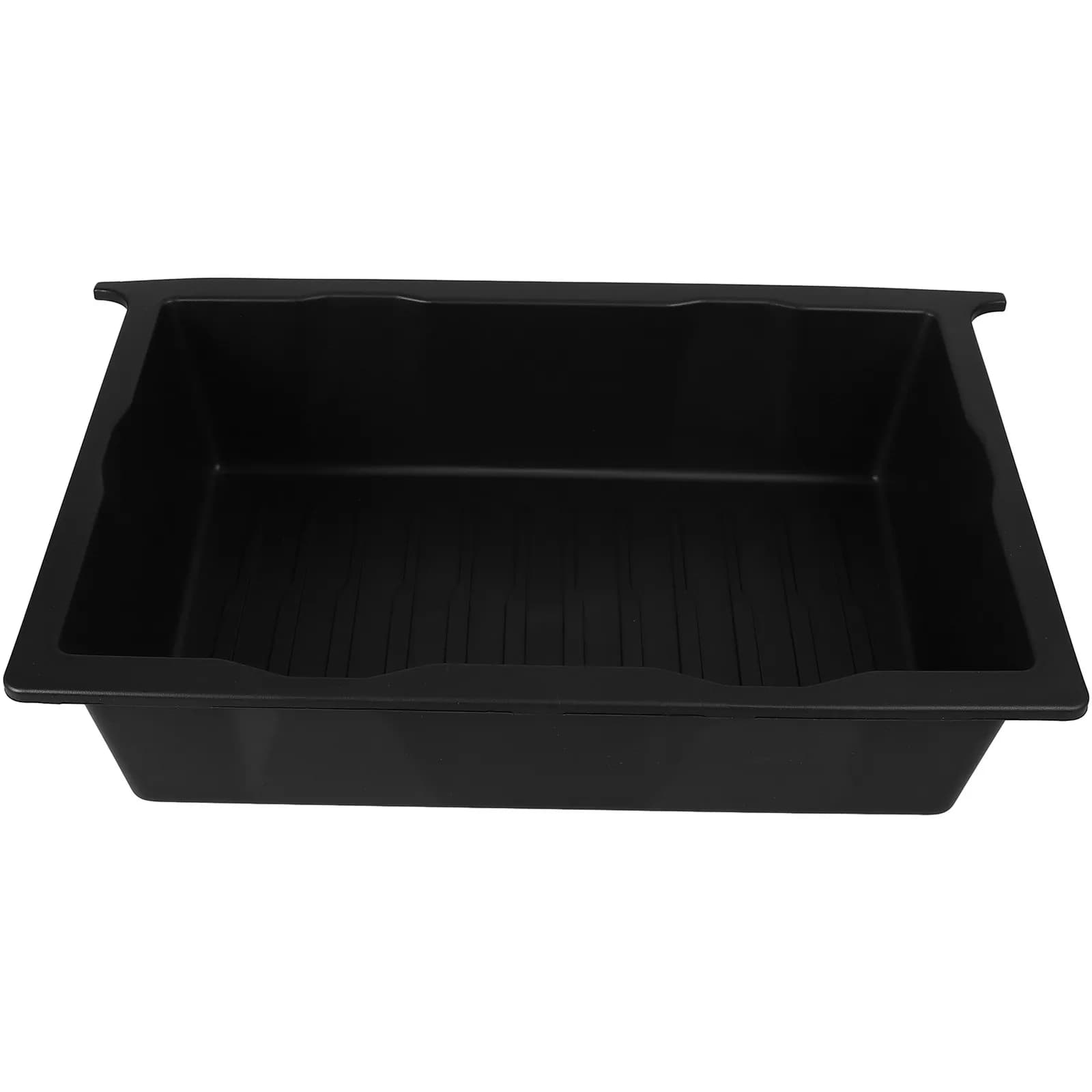 Organizer Sottosedile per Auto, Scatola Portaoggetti Robusta e Impermeabile per Sedile o Pavimento del Veicolo, Contiene Bevande, Attrezzi, Ombrelli, Design Moderno