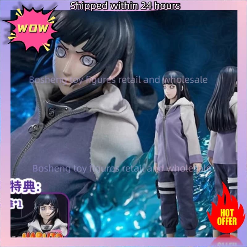 Originale ROCKET TOYS ROC 006 Naruto Shippuden Hinata Hyuga 1/6 In Magazzino Anime Action Figures Collezione di Giocattoli di Modello