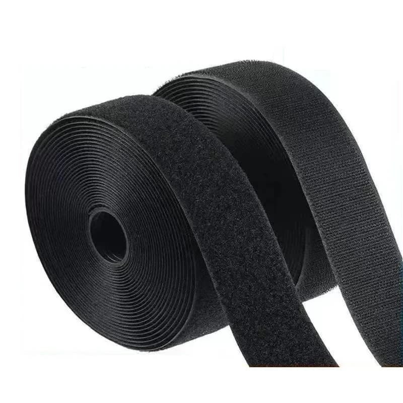Nastro Adesivo in Nylon con Chiusura a Strappo (Velcro) Senza Colla, da Cucire o Applicare, per Abbigliamento, Gilet Tattici, Zaini, Nastro Adesivo per Vestiti 200mm