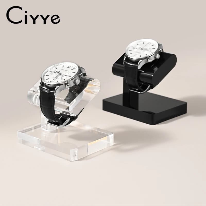 Ciyye High-End Watch Display Stand Acrylic Wristwatch Bracelet Beaded Detachable Storage Stand Watch Window Storage Display Prop