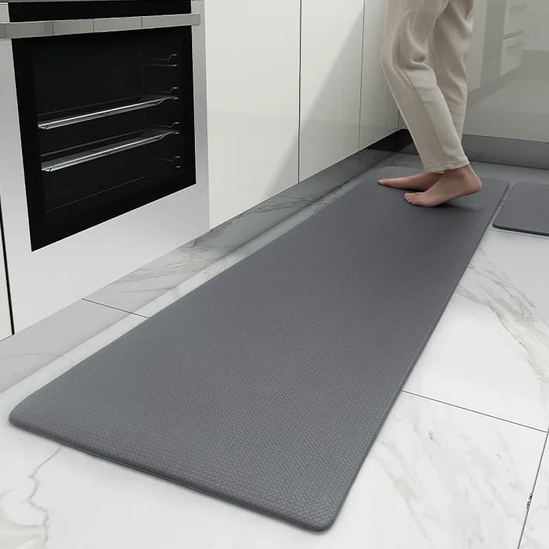 Tappetino da cucina antiscivolo Assorbimento degli urti e poggiapiedi anti-fatica Tappetini morbidi e confortevoli Tappeto a striscia lunga Tappeto impermeabile