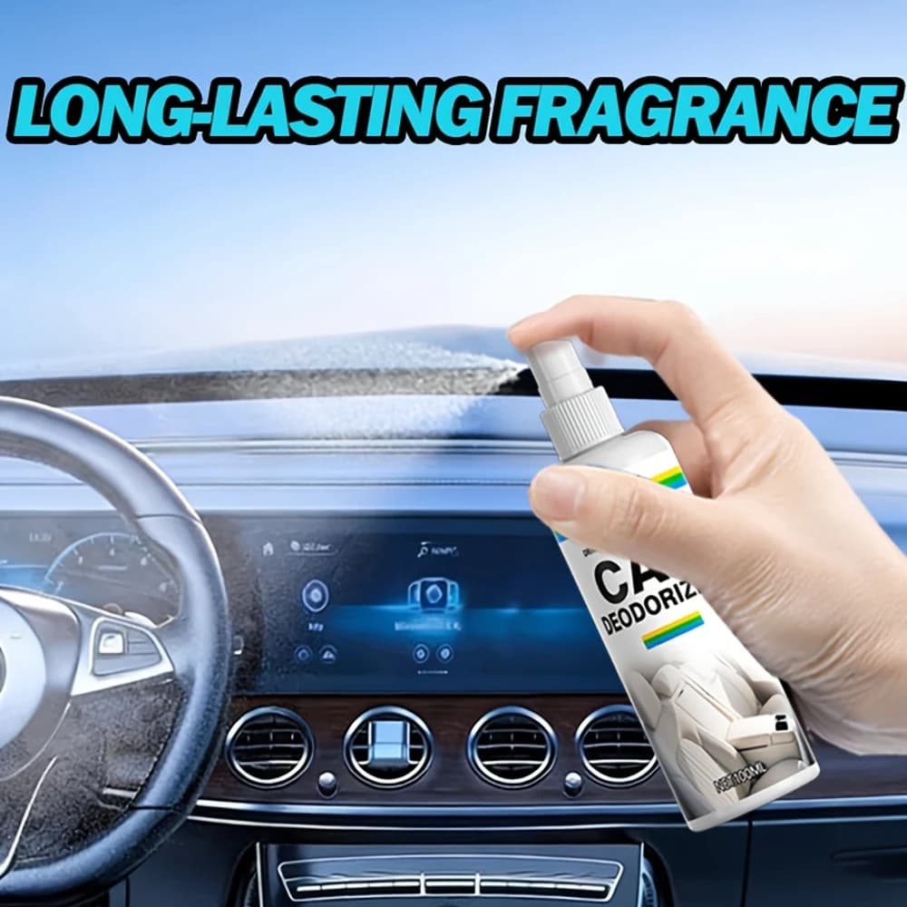 Deodorant for Auto Premium, Spray Deodorant Portable for Cars, Houses, Clothing and Baths Long-Term Deodorant with Ple