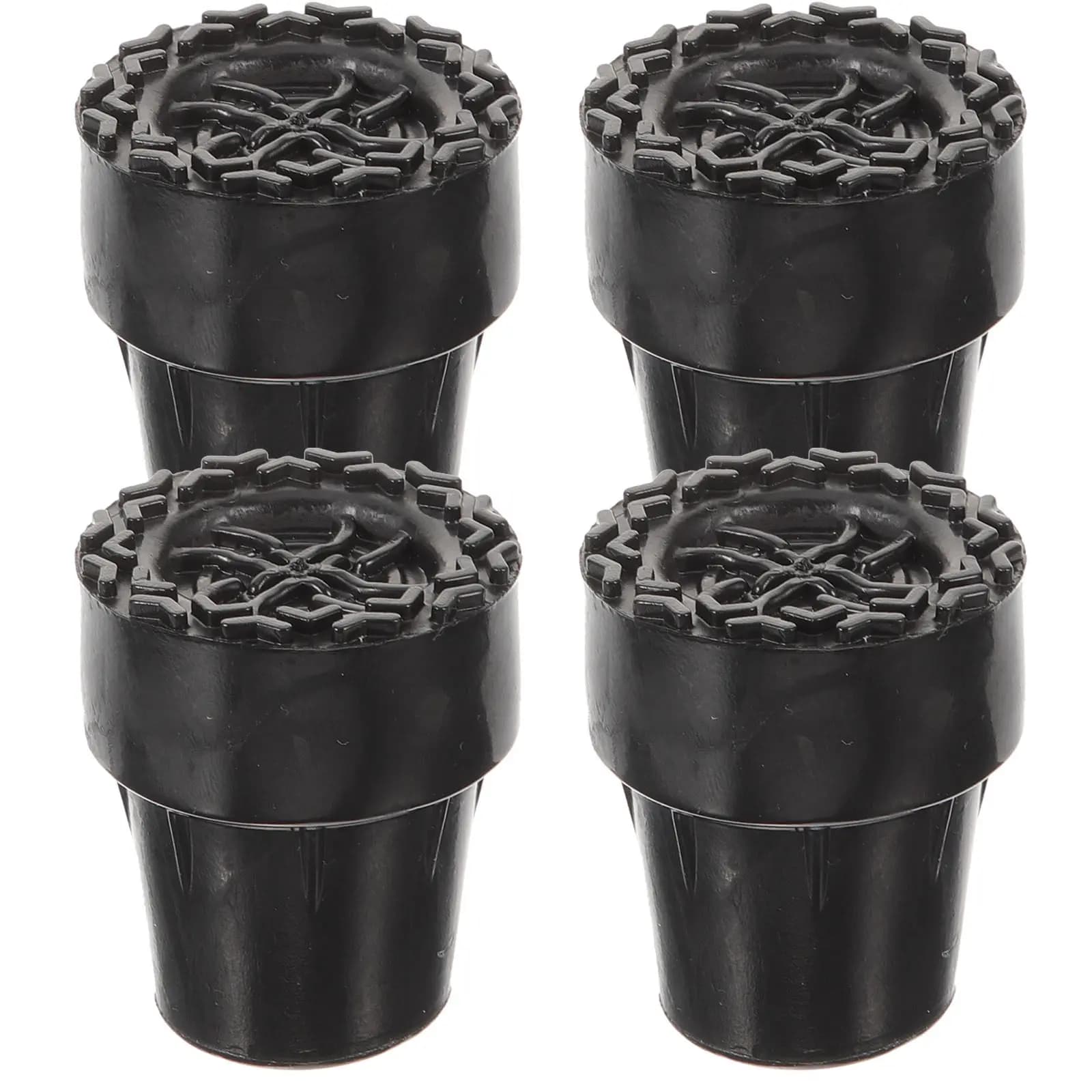 4 Pieces Scenter Reinforced Spare Parts for Stroller Sticks, Trekking Sticks, Stamps, Anti-slip Covers for Hiking