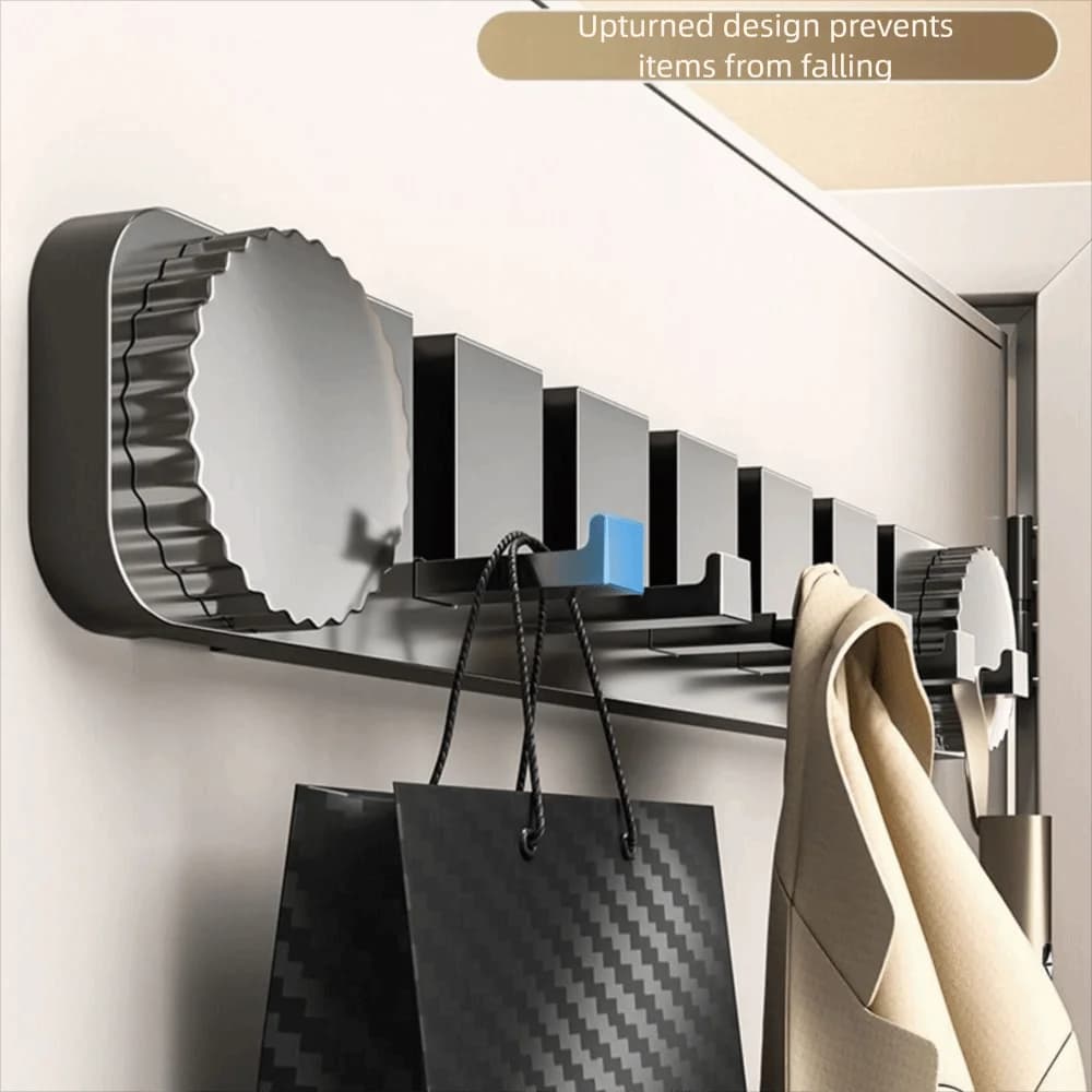 Spare Door Hook with Suction Suction Cup, Easy Installation, Removable Wall Hanger and Foldable
