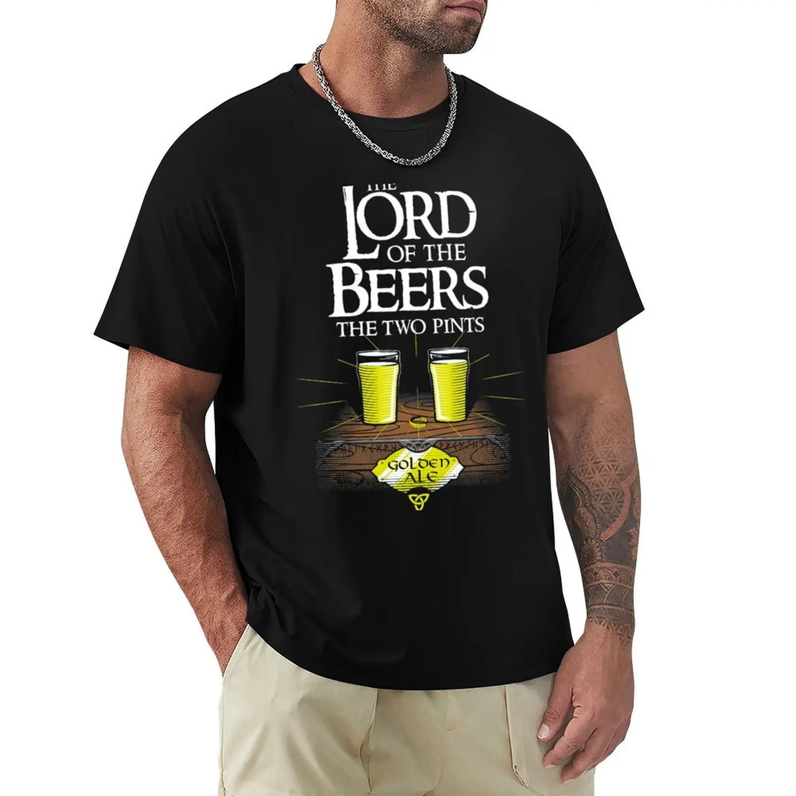 T-shirt Lord of the Beer T-shirt sportiva ad asciugatura rapida per sport all'aria aperta