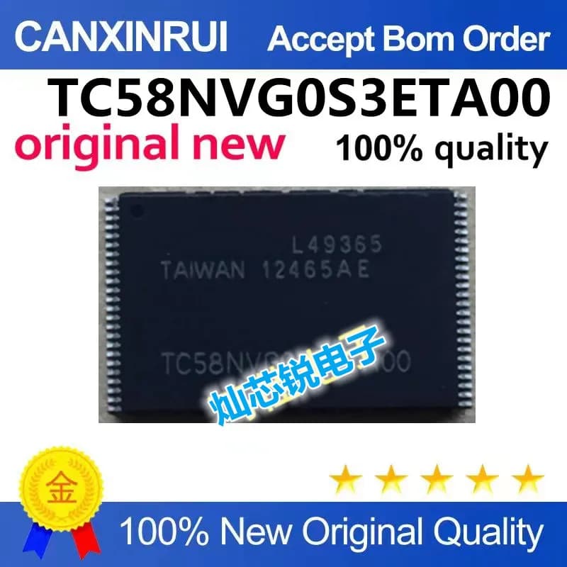 TC58NVG0S3ETA00 Chip di memoria FLASH NAND da 128 MB