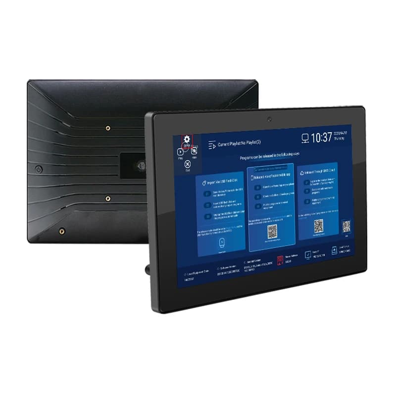 Tablet Android Personalizzabile da 10.1 Pollici per Casa Intelligente, IPS RJ45 POE, Supporto da Tavolo, Interfaccia USB, Nuovo Monitor Touch Screen