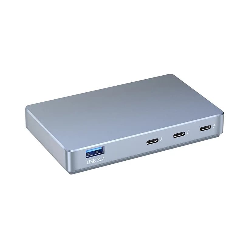 Docking Station M.2 NVME per Disco Rigido Esterno, Box per Computer 80G Type-C 8K Multifunzione