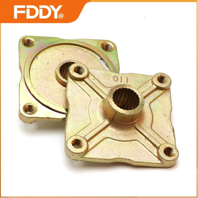 FDDY 2 pz 23T 110*4 STUD M10 Mozzo ruota posteriore compatibile con ATV cinesi 110cc 125cc 150cc, Go Kart, Golf Cart, Buggy, Quad Bike - Ricambi