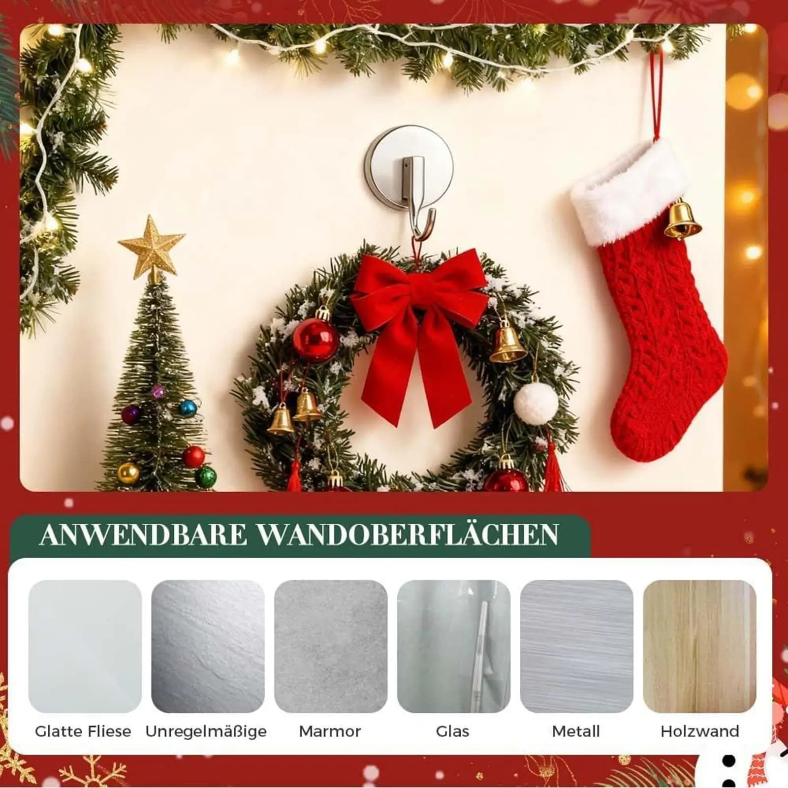 Ganci a ventosa Supporto rimovibile impermeabile Ganci appendiabiti rotanti a 90 gradi Montaggio a parete per camera da letto Soggiorno Cucina Bagno
