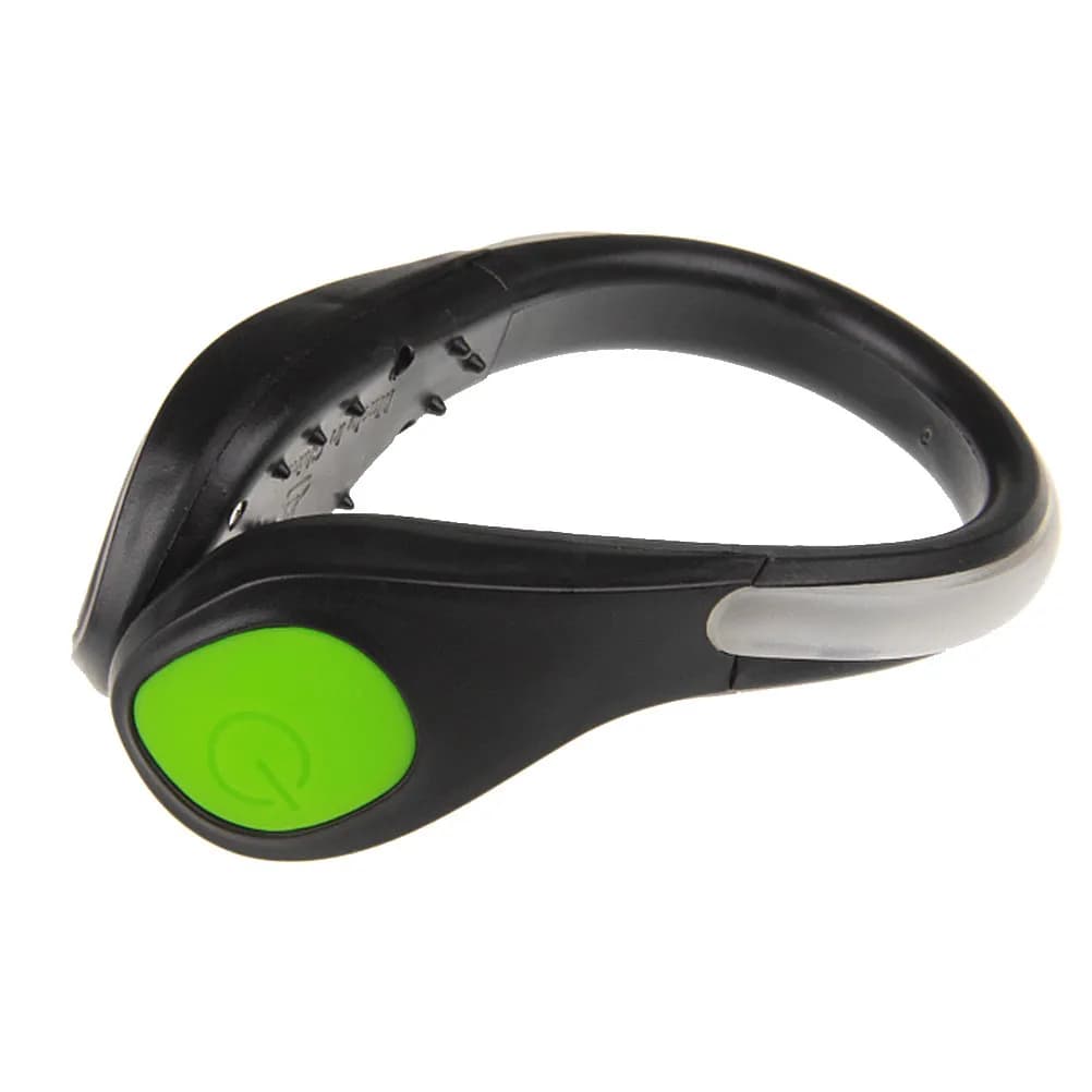 1Pcs LED Shoe Light Clip Green Bright Flash Safety Night Running Jog Jogging Cycling Walking Equipment LED Shoe Clip