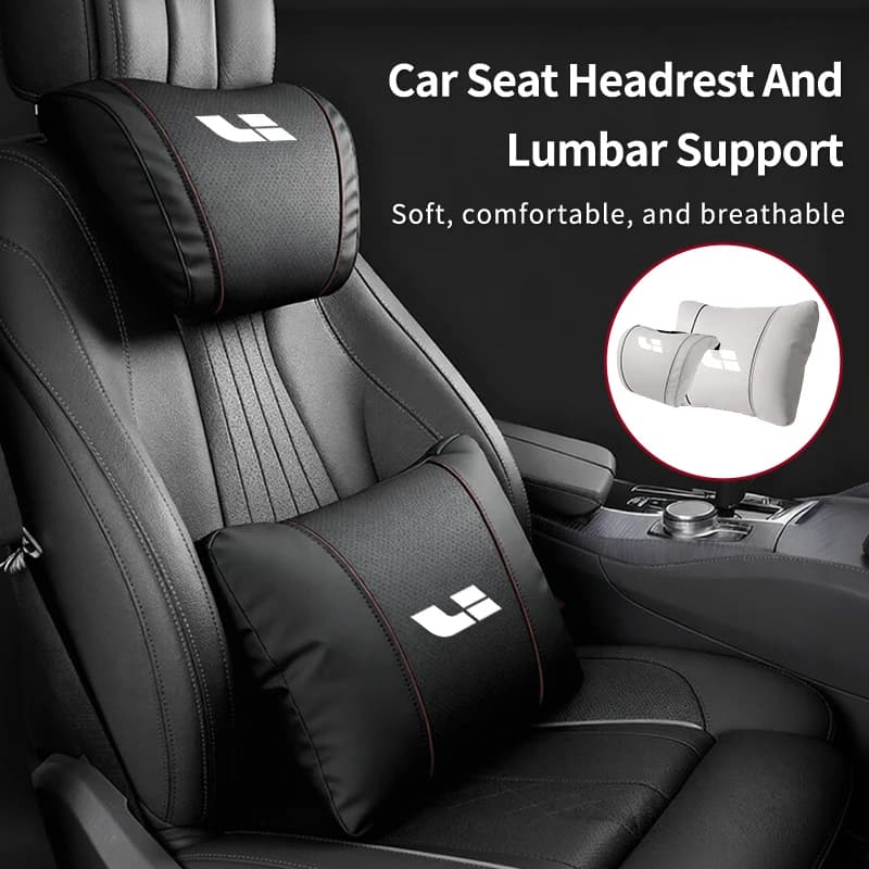 Car Seat Headrest Lumbar Support Neck Pillow Waist Cushion Backrest For Leading Ideal Lixiang Li L7 L8 L9 ONE 2022 2023