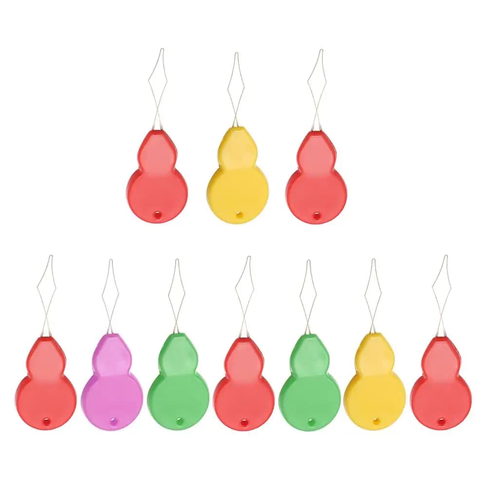10/50/100 pezzi nuovo strumento per cucire fai da te in plastica infila ago macchina a mano inserimento punto