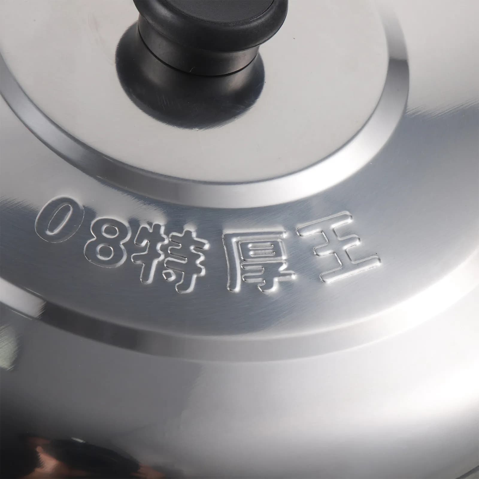 Round Stainless Steel Pot Lid Sturdy Multi Function Pan Cover for Soup Pot Wok Fry Pan Heat Resistant Kitchen Accessory