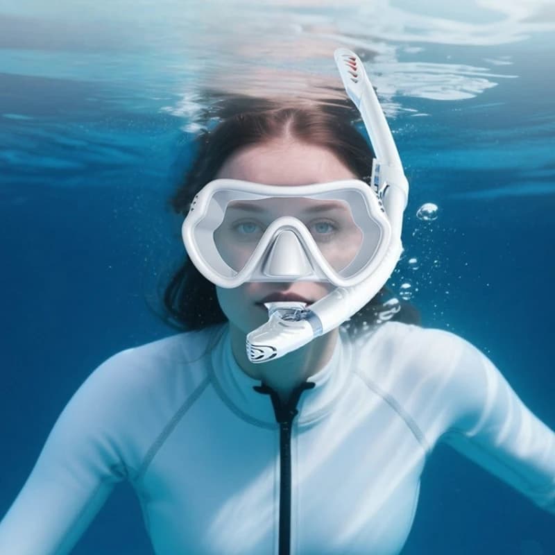 diving glasses, completely waterproof snorkeling mask, complete set of swimming goggles for myopia, anti-fog diving equipment