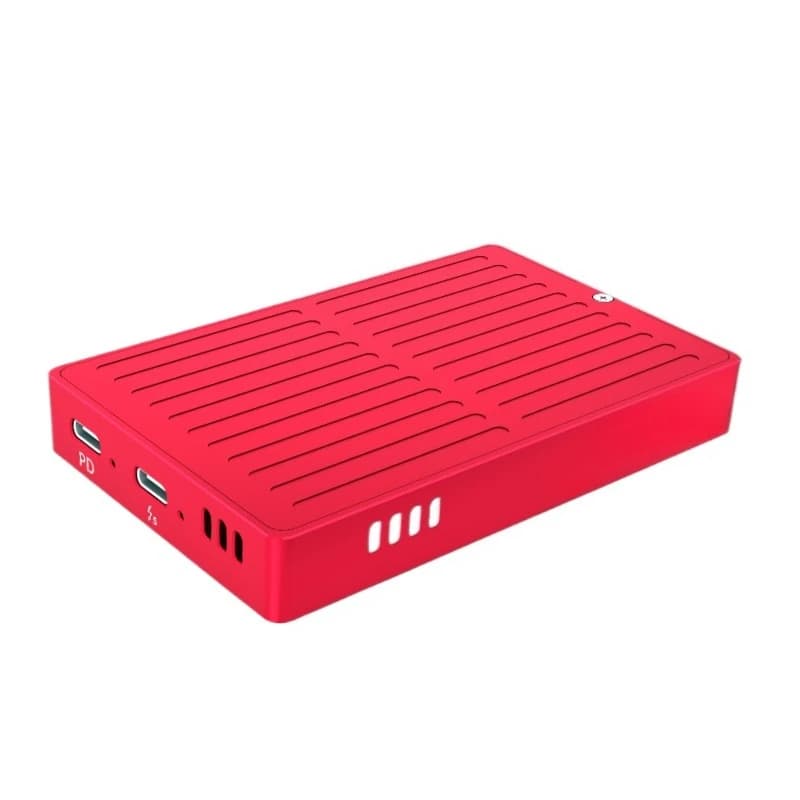 Custodia SSD esterna da 80 Gbps Custodia per disco rigido USB-C compatibile con Thunderbolt 4 5 USB4 M.2 NVMe