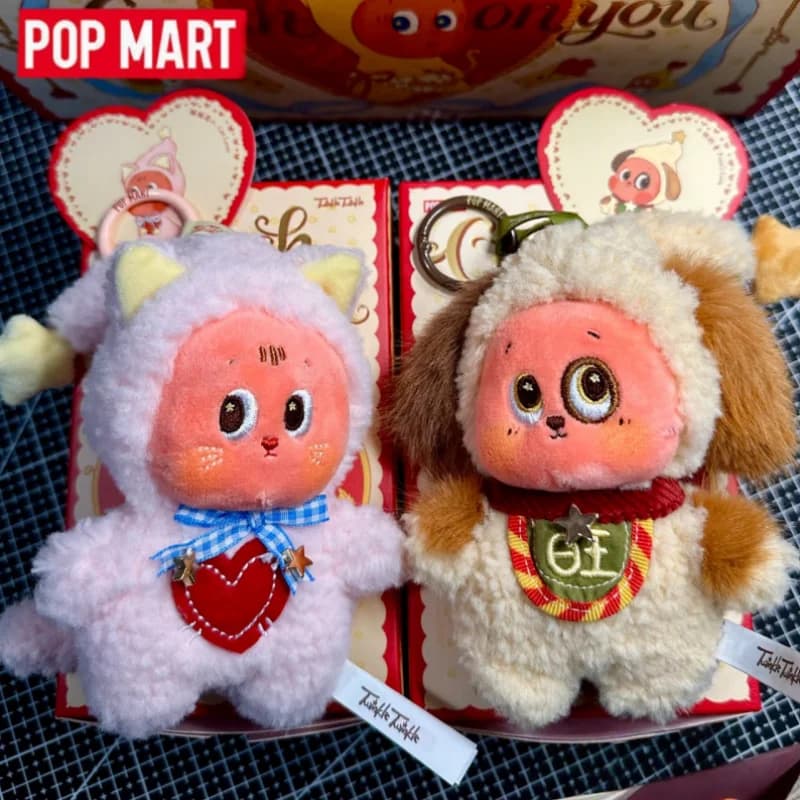 Nuova Serie POP MART Twinkle Twinkle Crush On You, Ciondoli in Scatole Misteriose, Giocattoli Anime, Action Figure, Regali per San Valentino