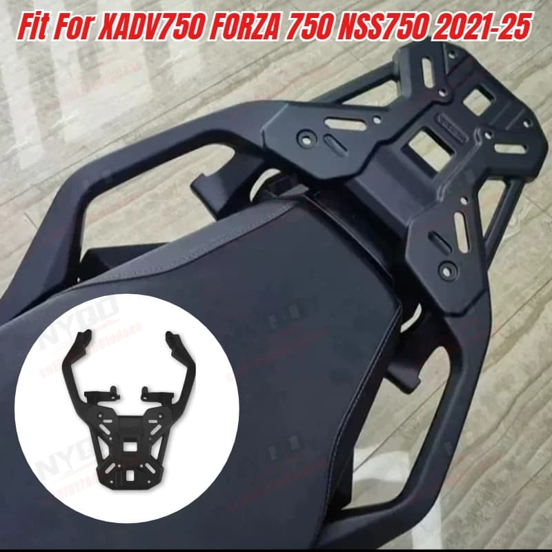 Portapacchi Posteriore per Moto XADV750 FORZA750 NSS750 2021-2025, Supporto per Bauletto, Specifico per HONDA xadv750