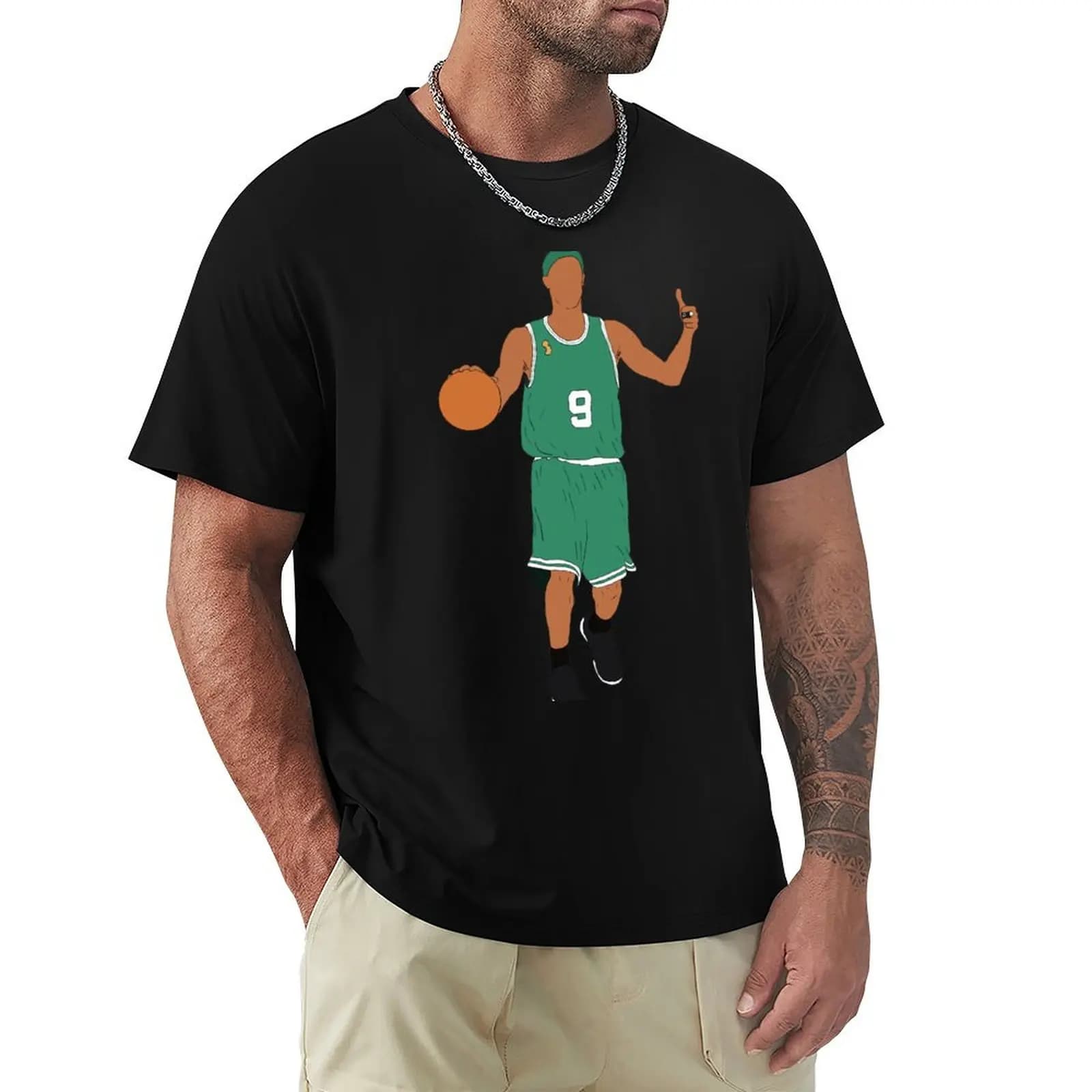 Prime Rajon Rondo T-Shirt graphics anime figures anime tshirt Short sleeve tee men