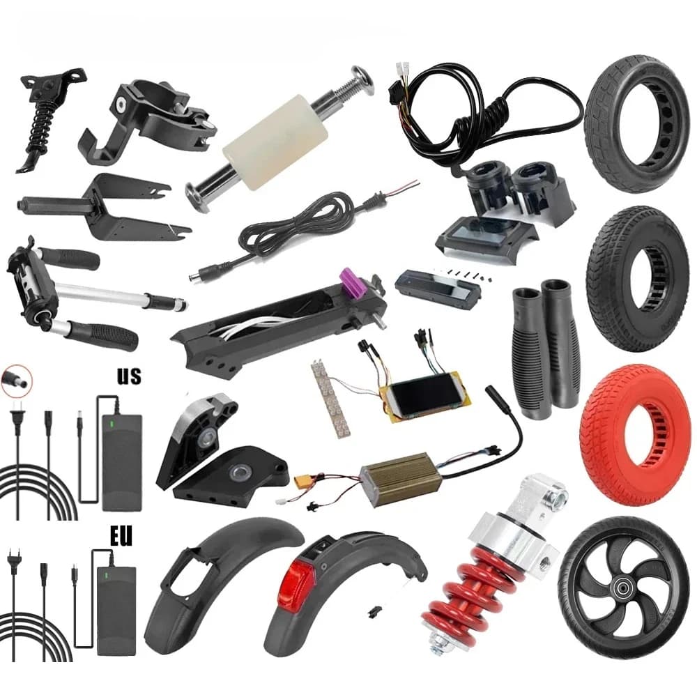 Variety for KUGOO S1/S2/S3 Kickscooter Repair Spare Parts for Kugoo Kugoo S1 S2 S3 Electric Scooter Replacement Accessories