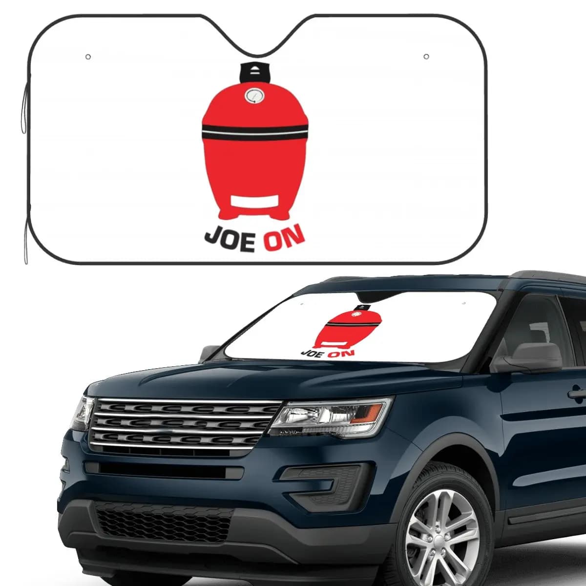 Kamado Joe BBQ Grill e fumo Parasole Parabrezza Parabrezza anteriore per auto Finestra Visiera parasole Accessori Coperture