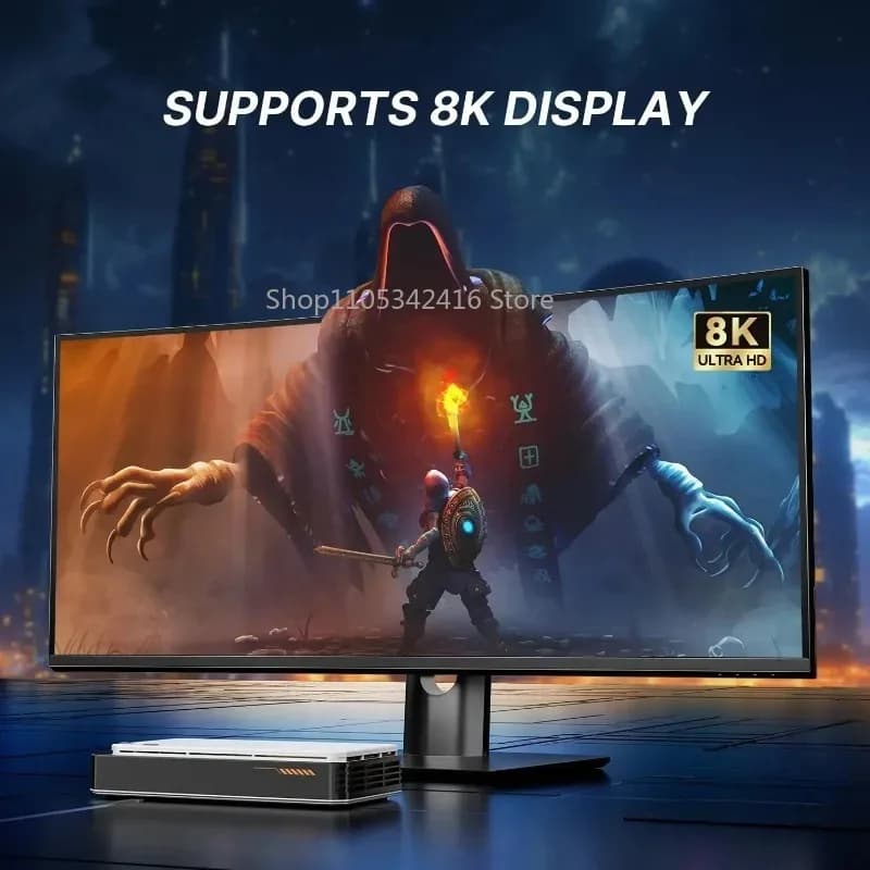 GVP7600 eGPU AMD RX 7600M Dock Grafico Esterno USB4 Hub OCuLink DP Espansione SSD M.2 NVME