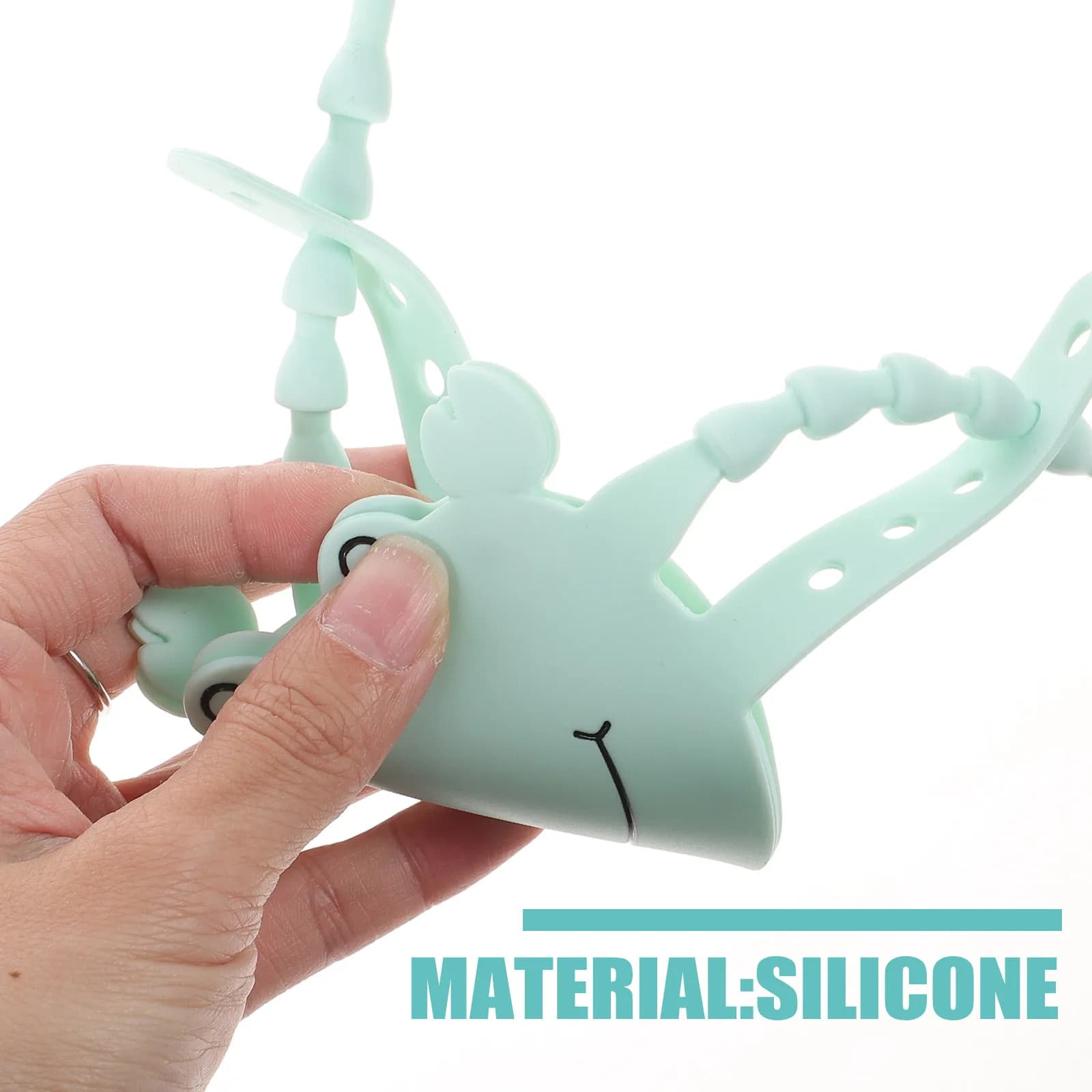 2 Pezzi Silenziatori per Porte, Ferma-Porta in Silicone per la Sicurezza dei Bambini, per Interni ed Esterni, Camere da Letto e Asili Nido